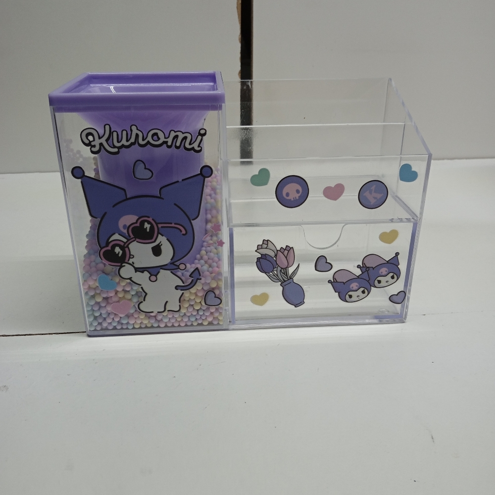 Kuromi pencil cubbie